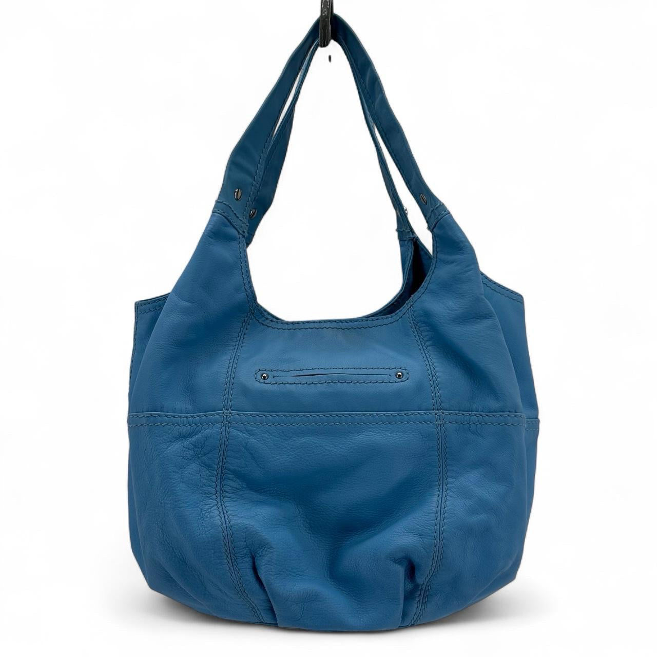 Blue B MAKOWSKY Leather Shoulder Bag
