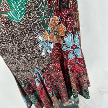 Size M Christopher & Banks Floral Skirt