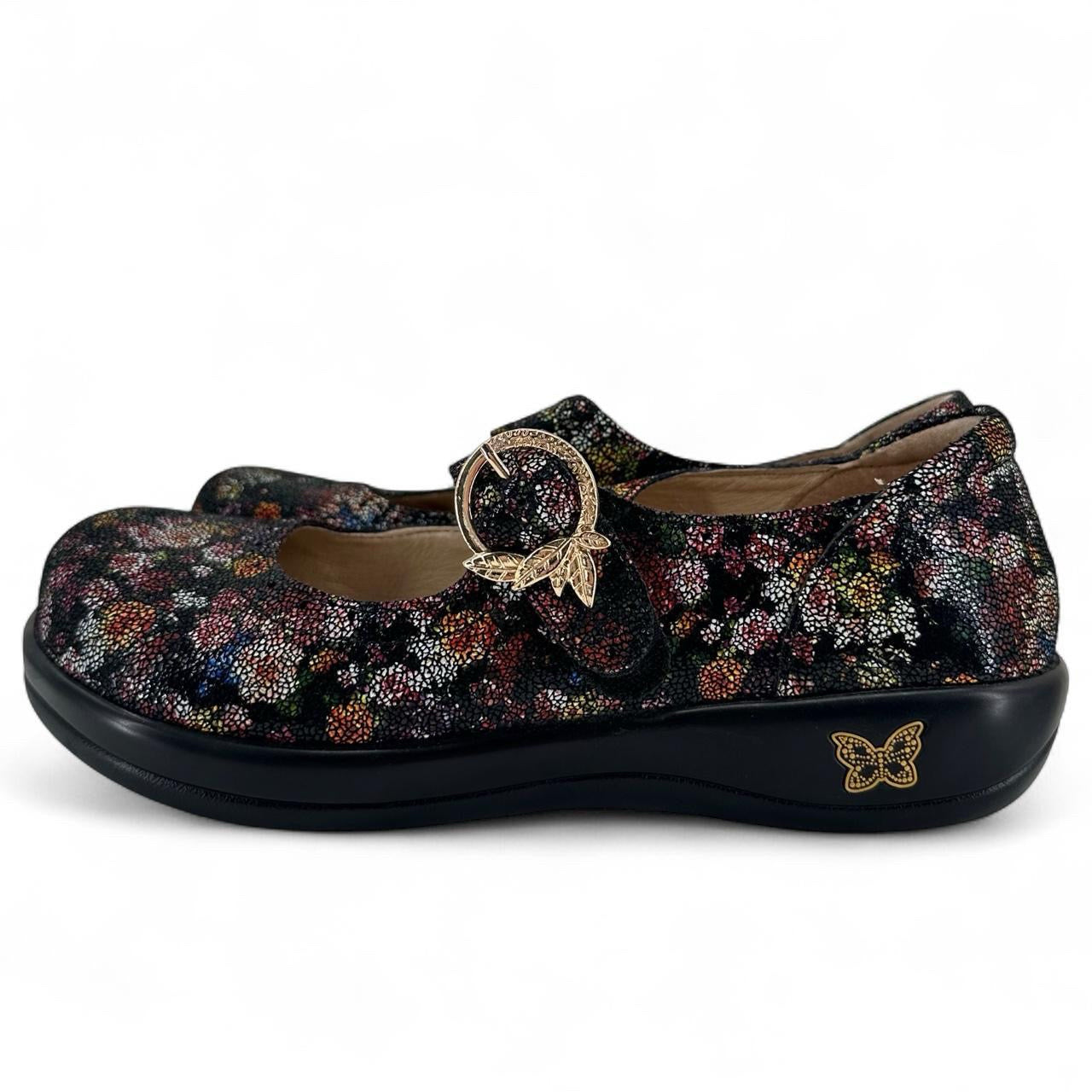 Black W Shoe Size 40 ALEGRIA Flats