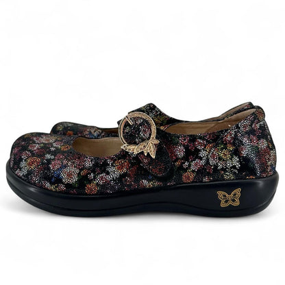 Black W Shoe Size 40 ALEGRIA Flats