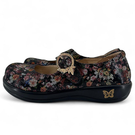 Black W Shoe Size 40 ALEGRIA Flats
