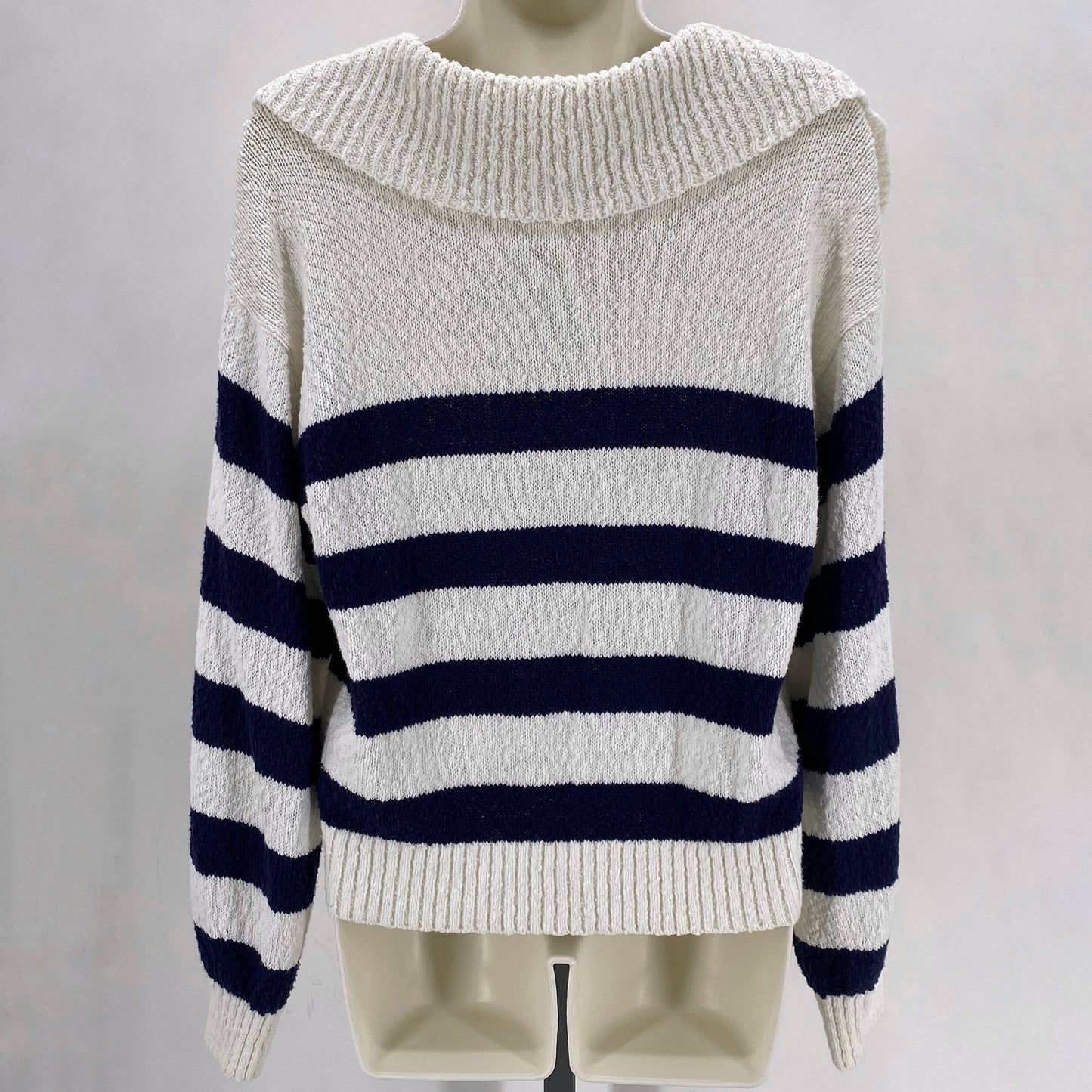 Size M MAEVE Stripe Sweater