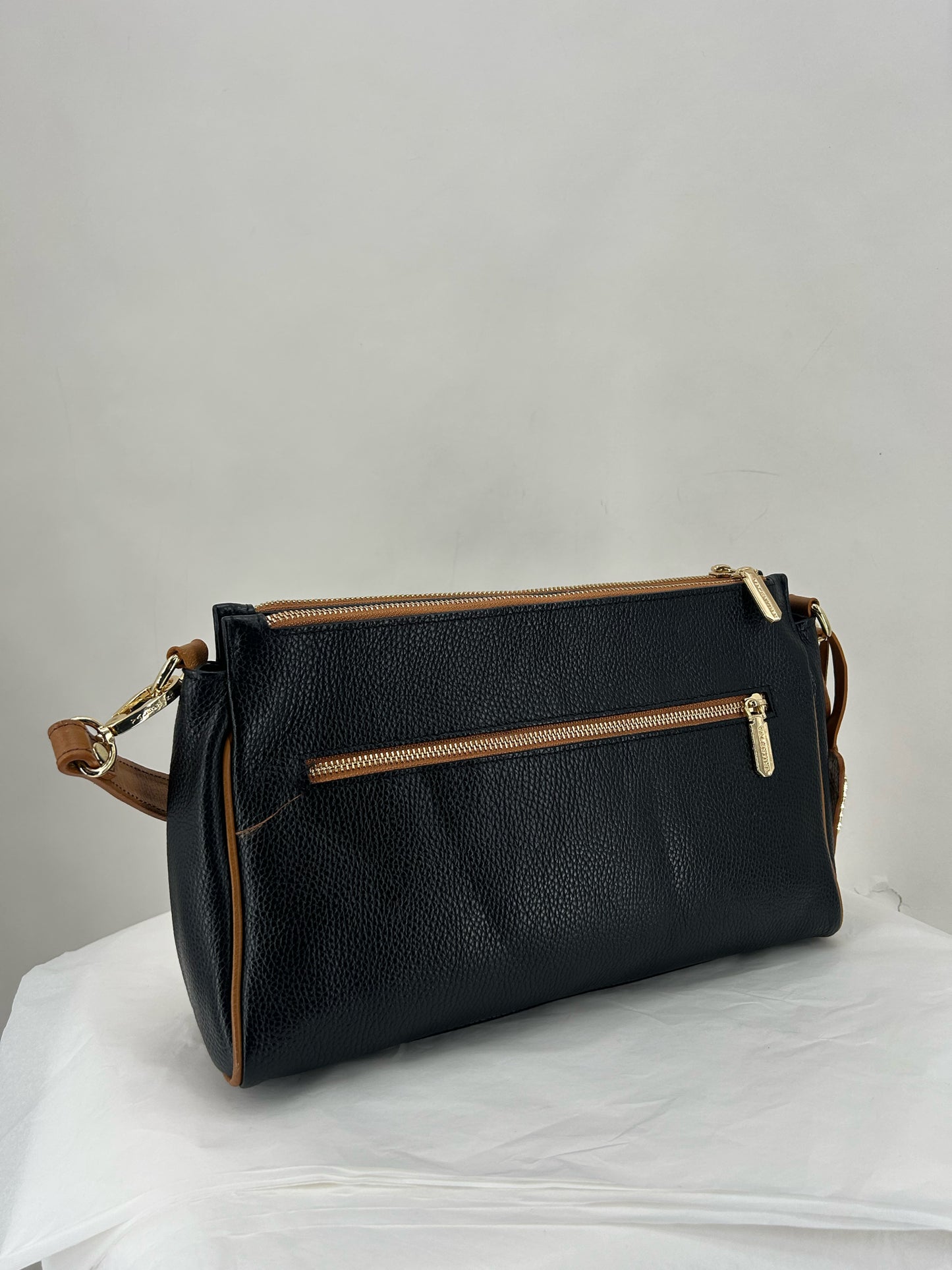 Black VALENTINA Shoulder Bag