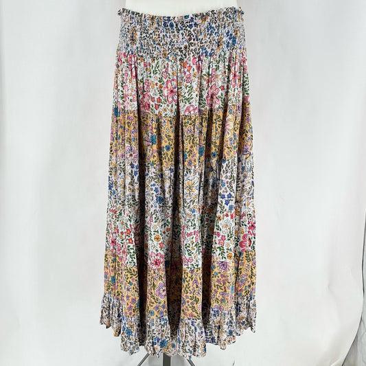 Size 3X ANGIE Floral Skirt
