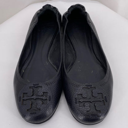Black W Shoe Size 9.5 TORY BURCH Flats
