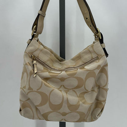 KHAKI COACH Shoulder Bag