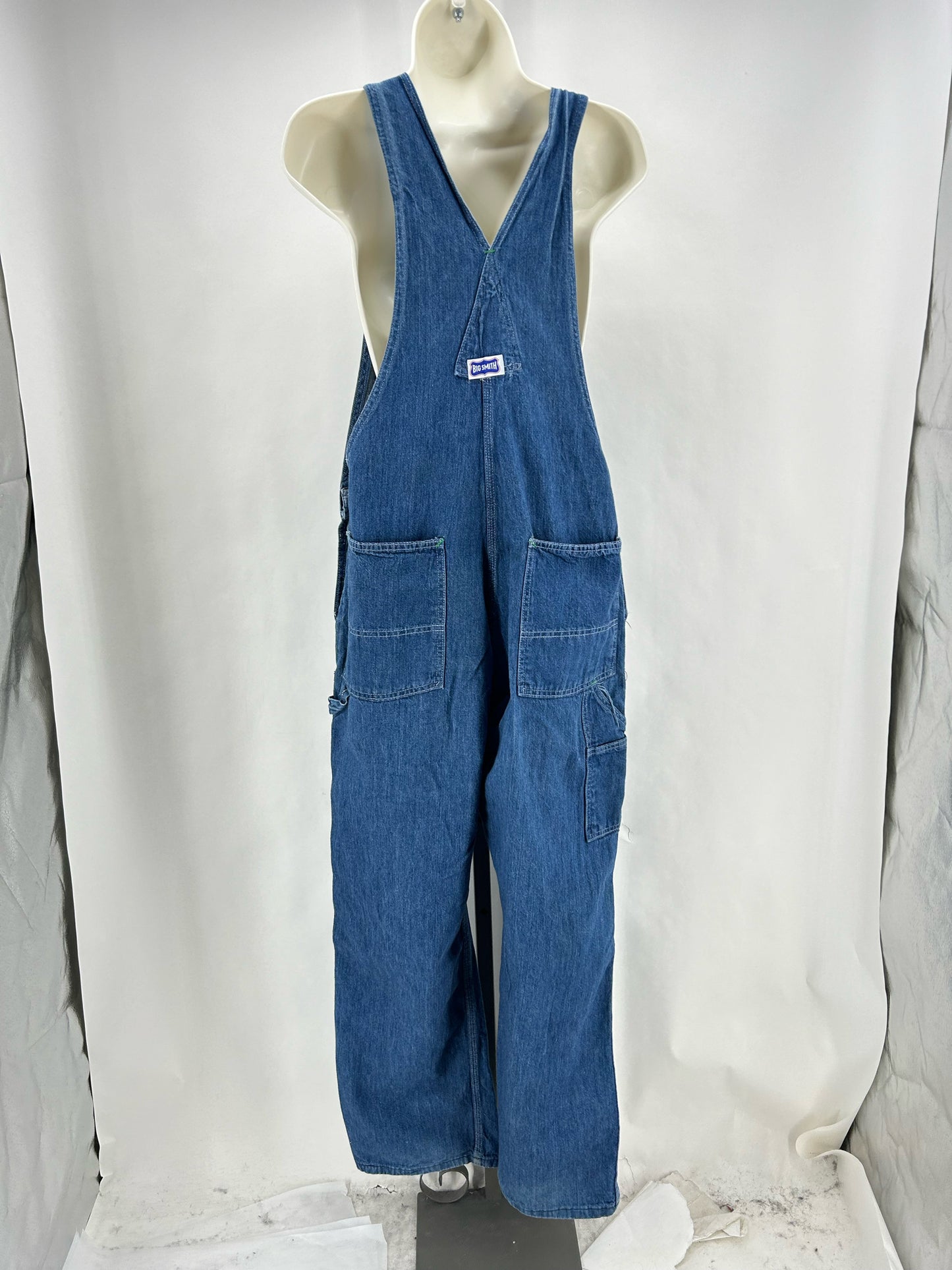 Size L BIG SMITH Denim Overalls