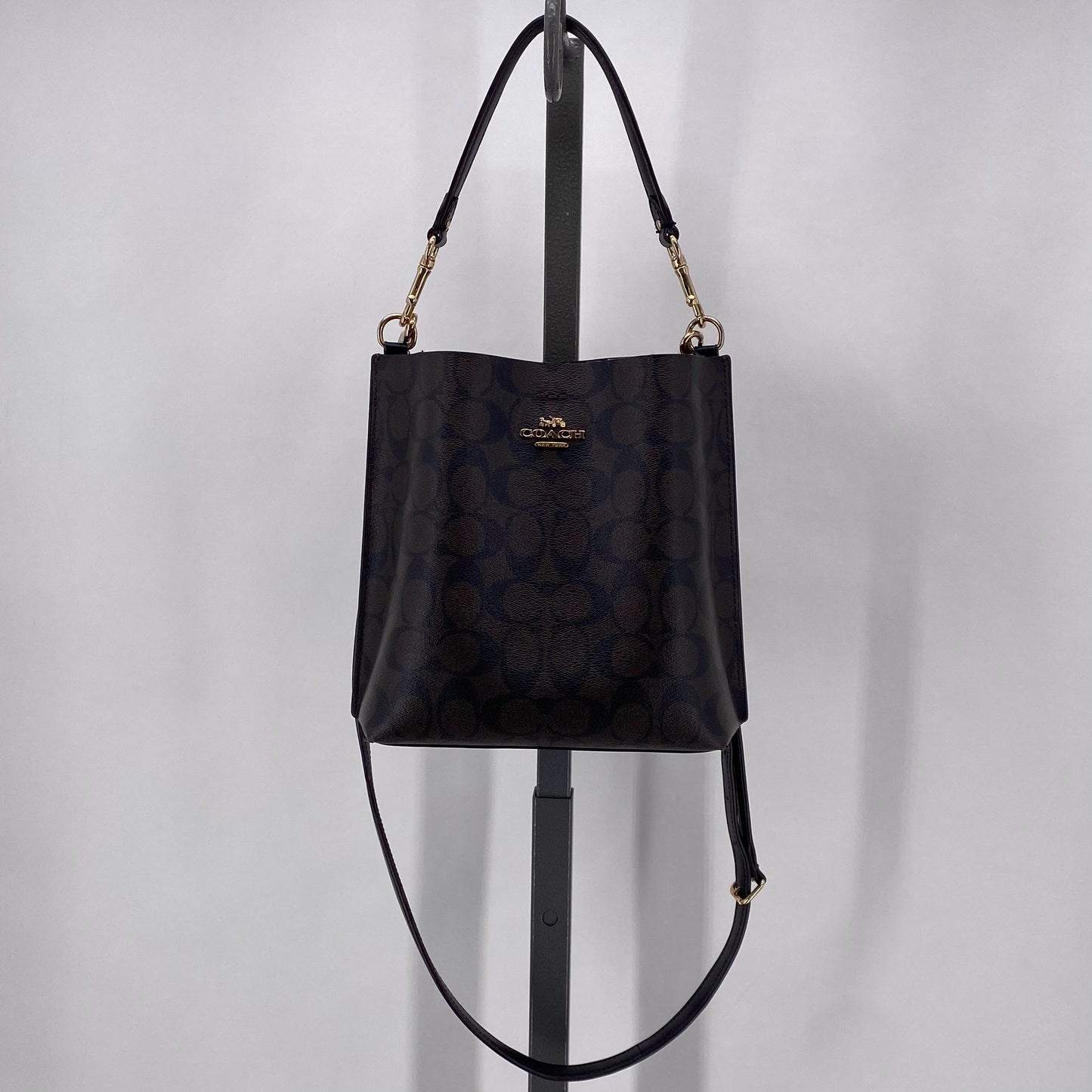 BLACK/BROWN COACH Cross-body