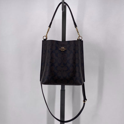 BLACK/BROWN COACH Cross-body