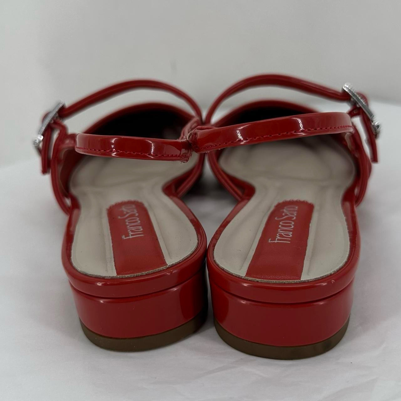 Orange W Shoe Size 8 FRANCO SARTO Flats