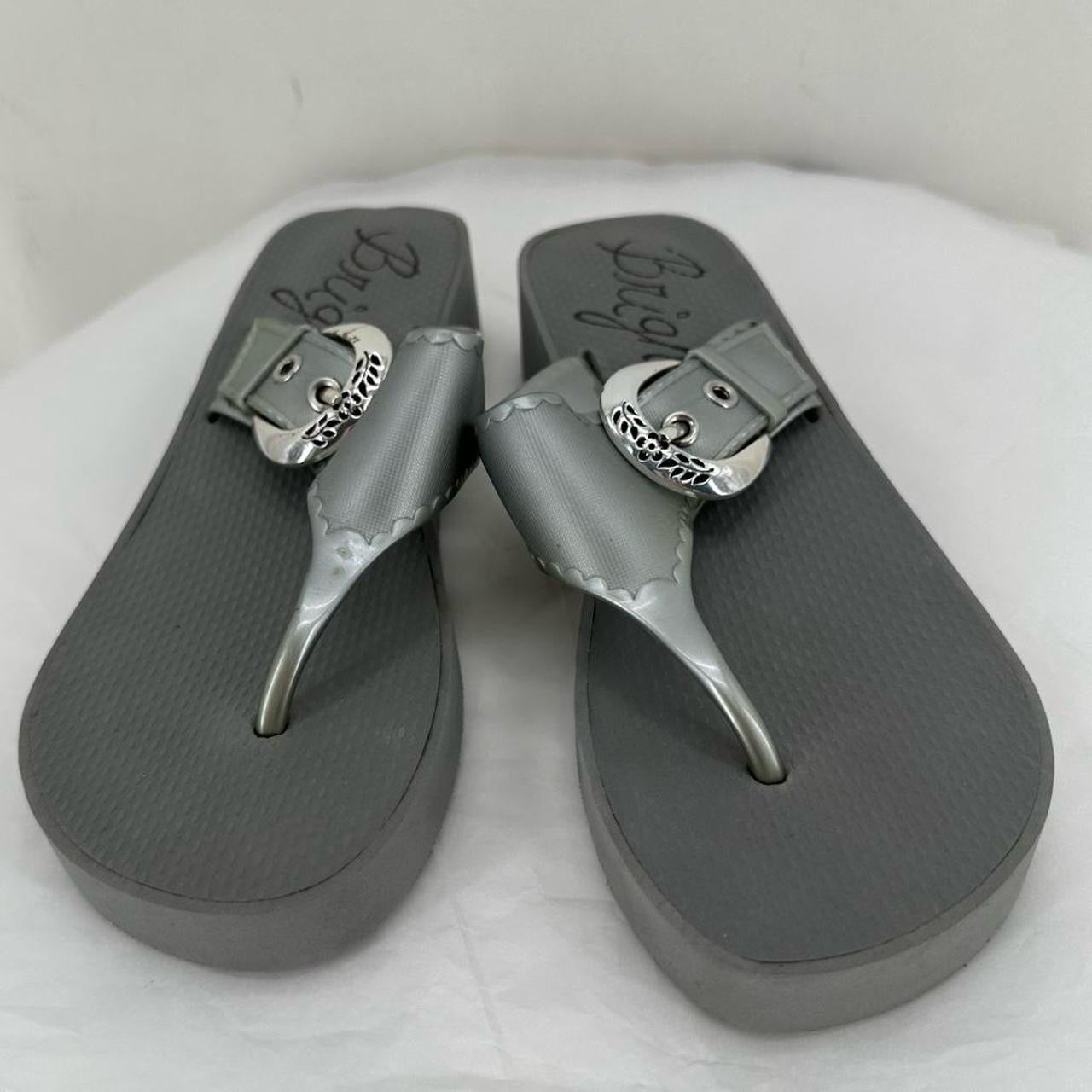 Gray W Shoe Size 9 BRIGHTON Sandals