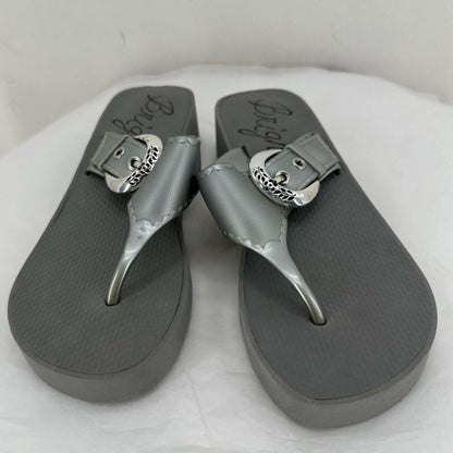 Gray W Shoe Size 9 BRIGHTON Sandals