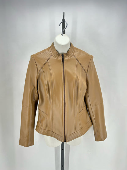 Size 8 GILI Leather Jacket (Outdoor)