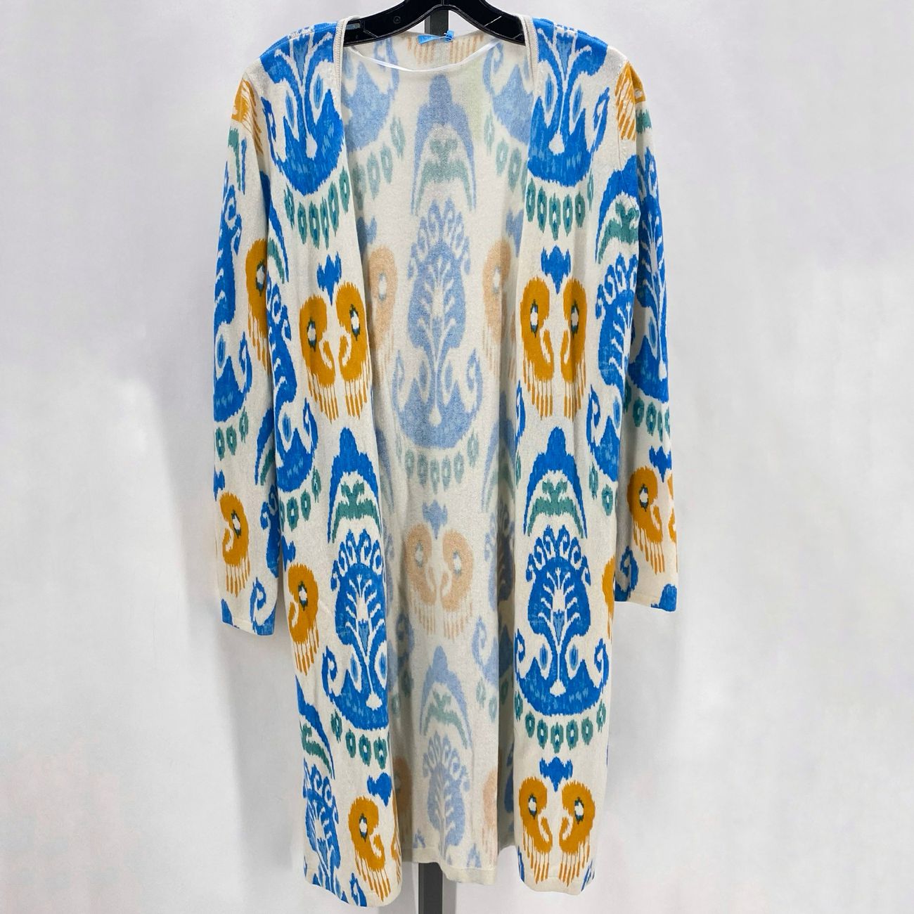 Size S J MCLAUGHLIN fleur de lis Cardigan