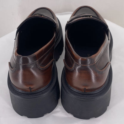 DARK BROWN W Shoe Size 7.5 MADDEN GIRL Loafer