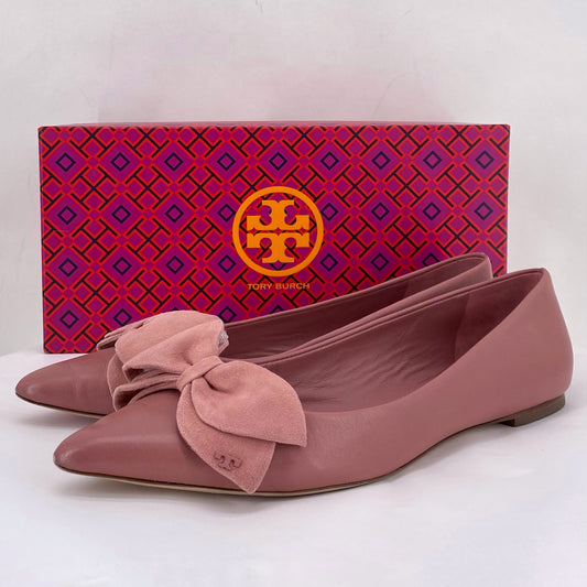 Pink W Shoe Size 9 TORY BURCH Flats