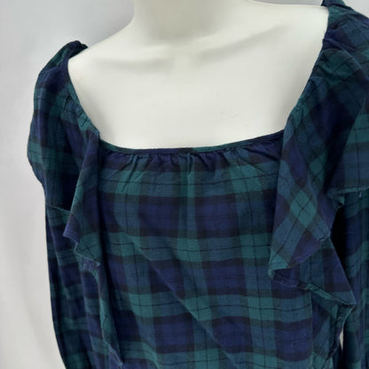 Size S J CREW Plaid Shirt