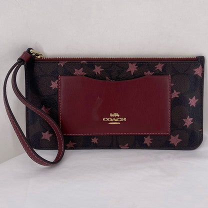 BROWN COACH Wristlet