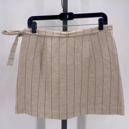 Size 6 J CREW Stripe Skirt