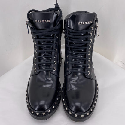 Black W Shoe Size 38.5 BALMAIN Boots