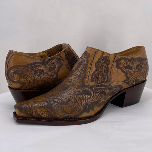 Camel W Shoe Size 7 CHARLIE HORSE shooties/booties