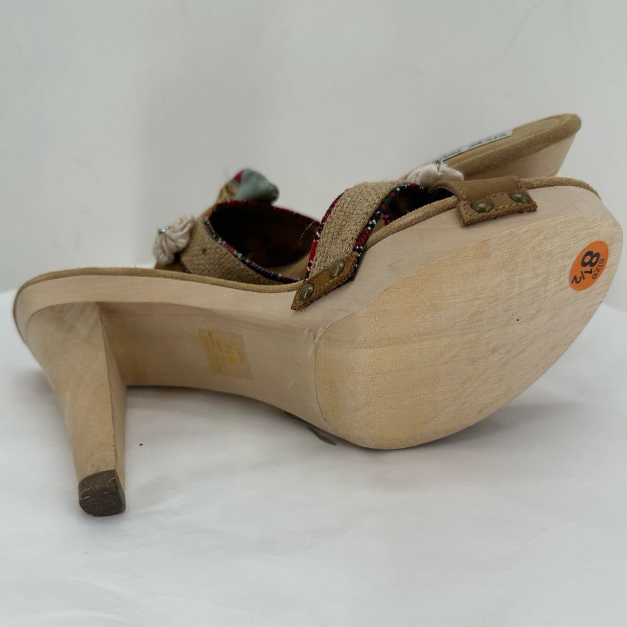 BROWN W Shoe Size 8.5 STEVE MADDEN Heels