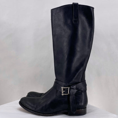 Black W Shoe Size 8.5 FRYE Boots