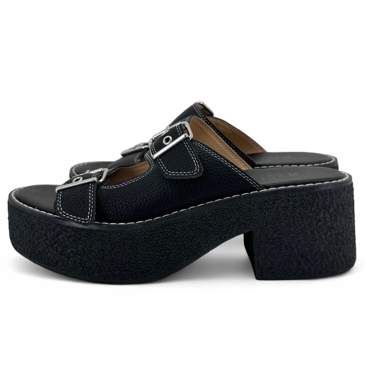Black W Shoe Size 10 Sandals