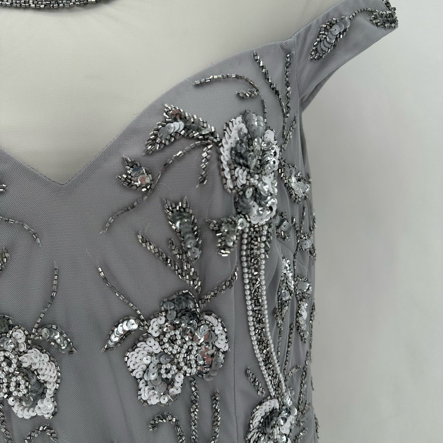 Size 6 ADRIANNA PAPELL NET Mother of Bride Dress