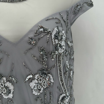 Size 6 ADRIANNA PAPELL NET Mother of Bride Dress