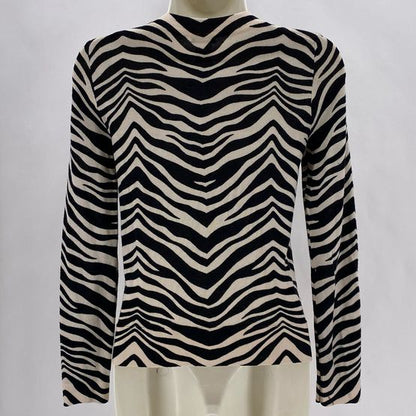 Size XS J CREW ZEBRA Cardigan