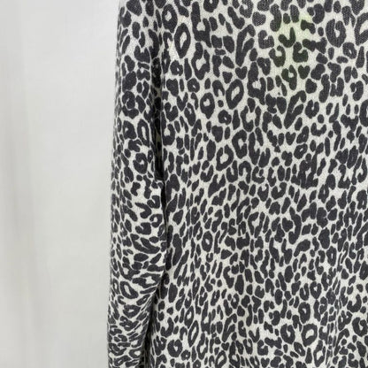 Size L 360 CASHMERE Cashmere CHEETAH Sweater