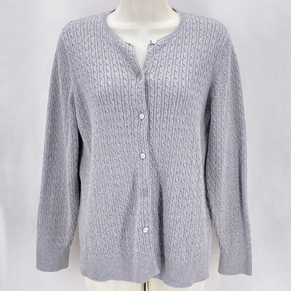 Size L LANDS' END Cardigan
