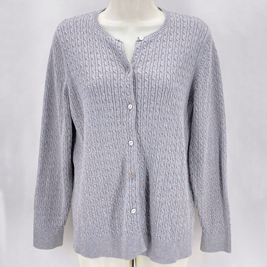 Size L LANDS' END Cardigan
