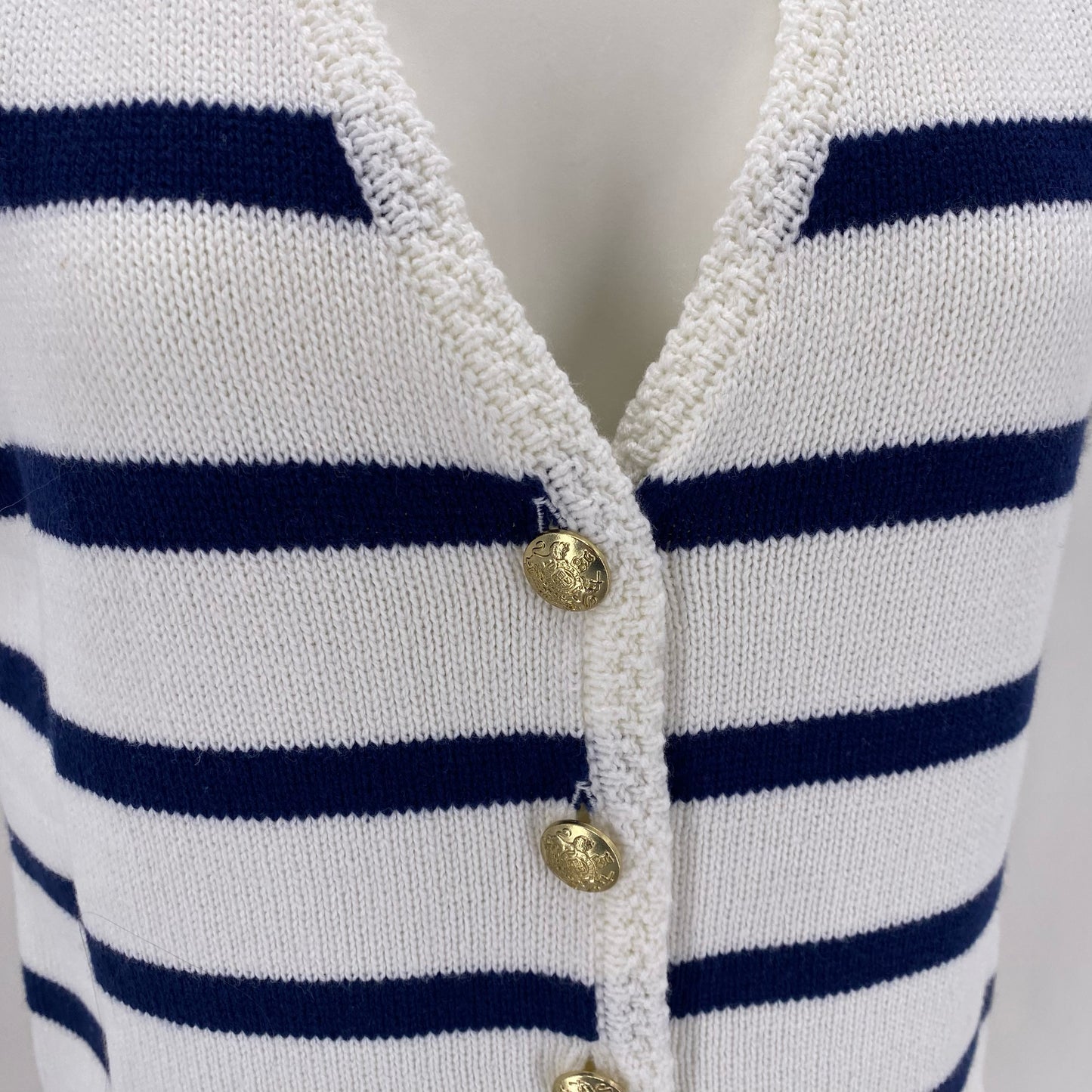 Size S J CREW Stripe Vest