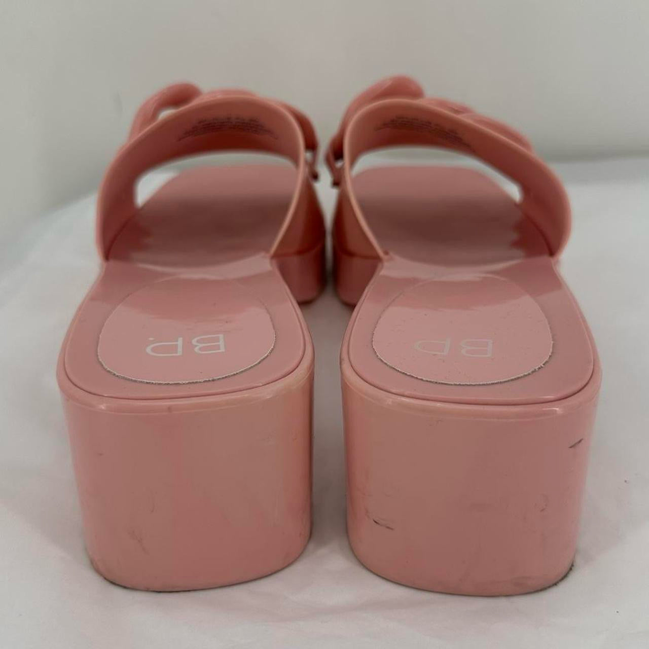 Pink W Shoe Size 9 BP. Sandals