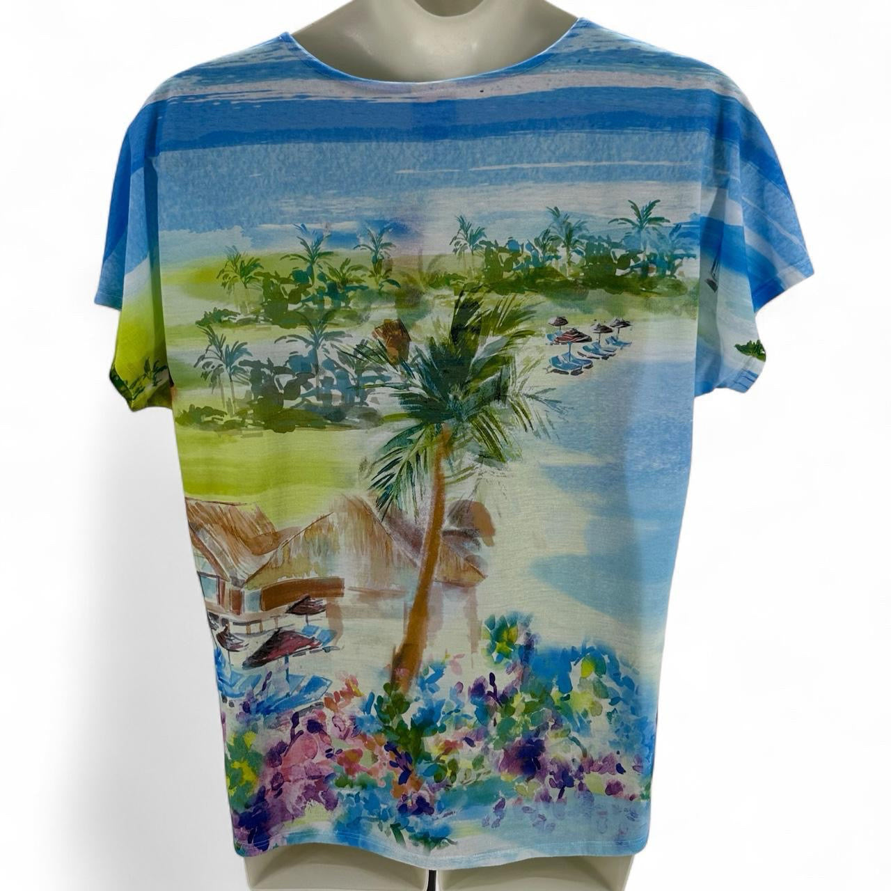 Size 3 WEEKENDS BY CHICOS ISLAND Shirt