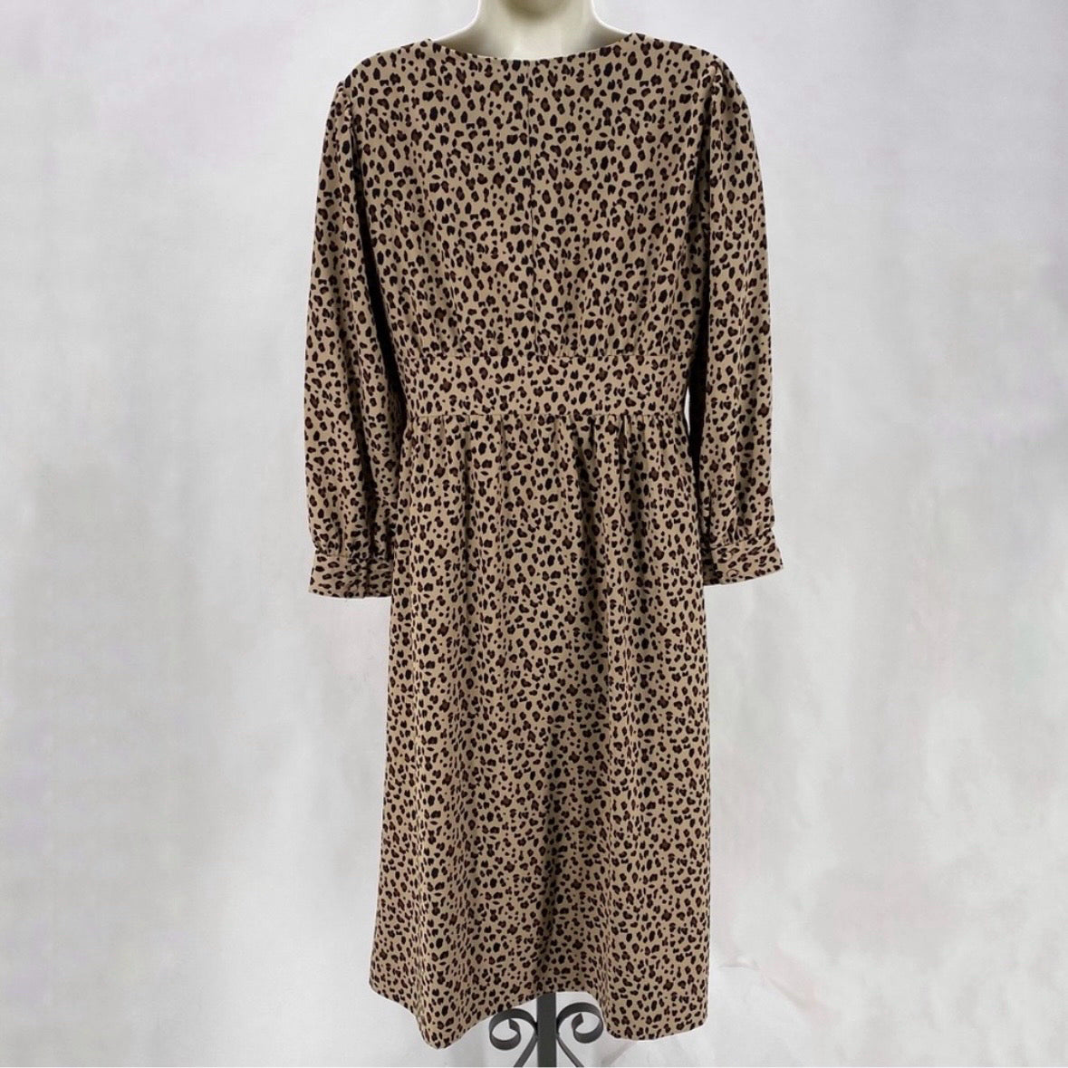 Size 6 J CREW CHEETAH Dress