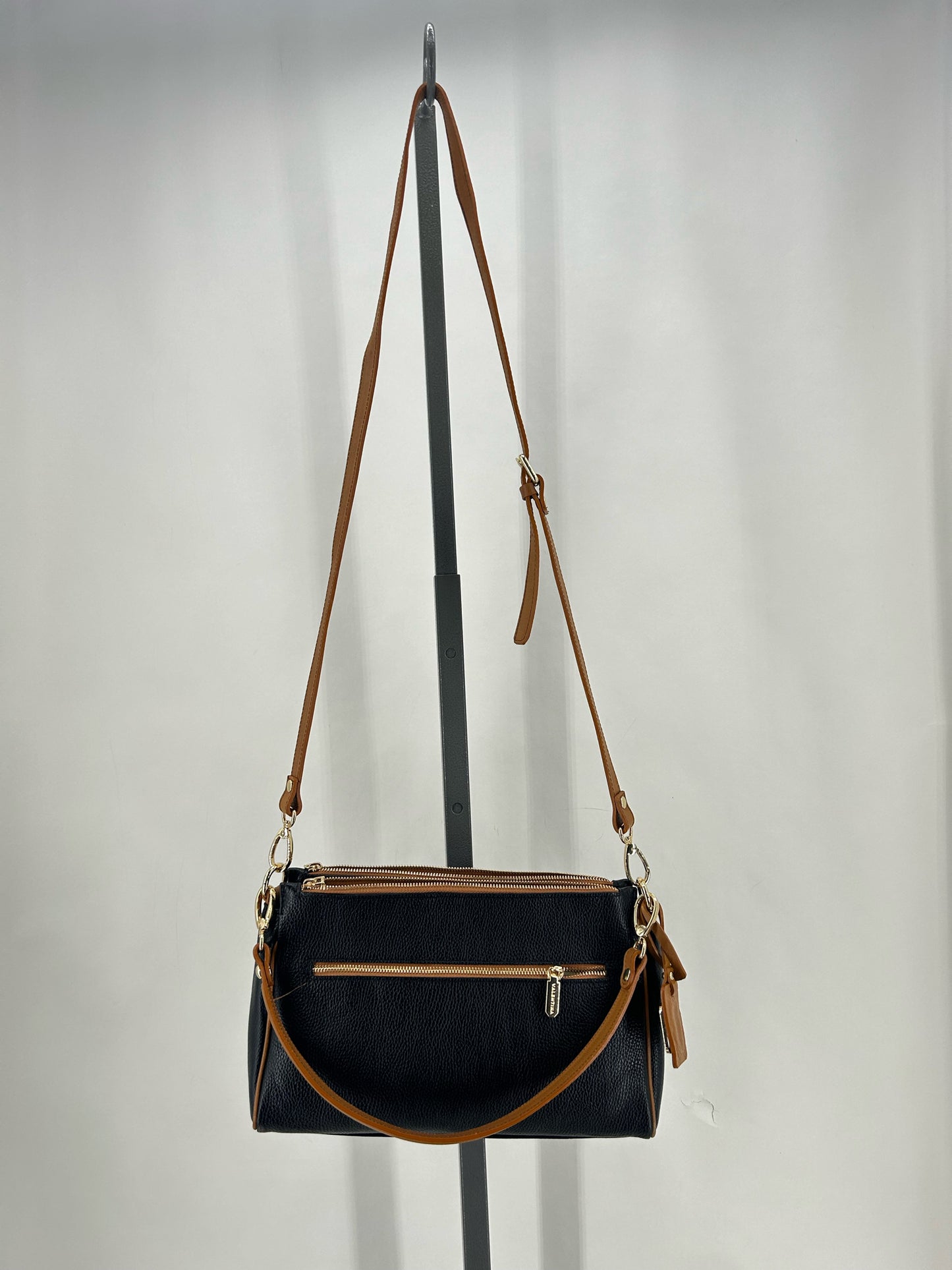 Black VALENTINA Shoulder Bag