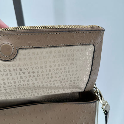 BROWN KATE SPADE Leather Cross-body
