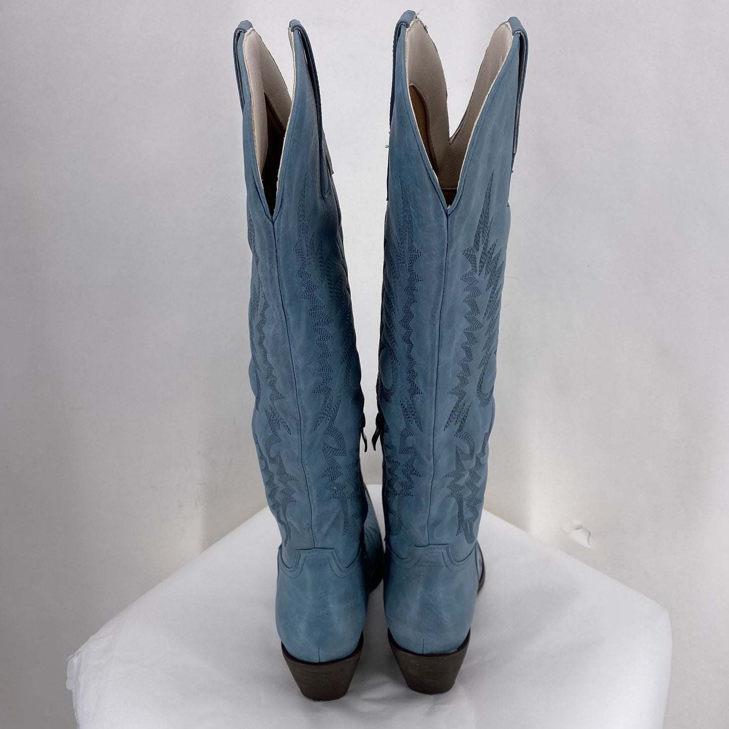 Blue W Shoe Size 9 NO TAG Boots