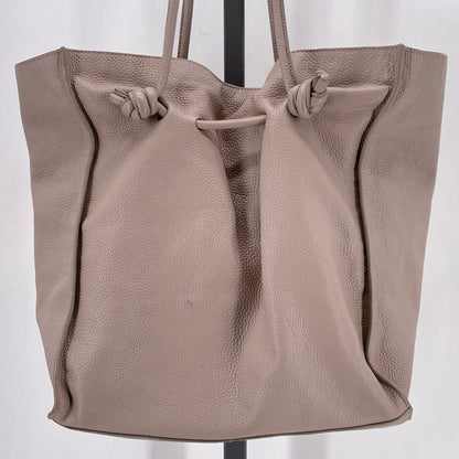 Taupe VINCE CAMUTO Leather Shoulder Bag