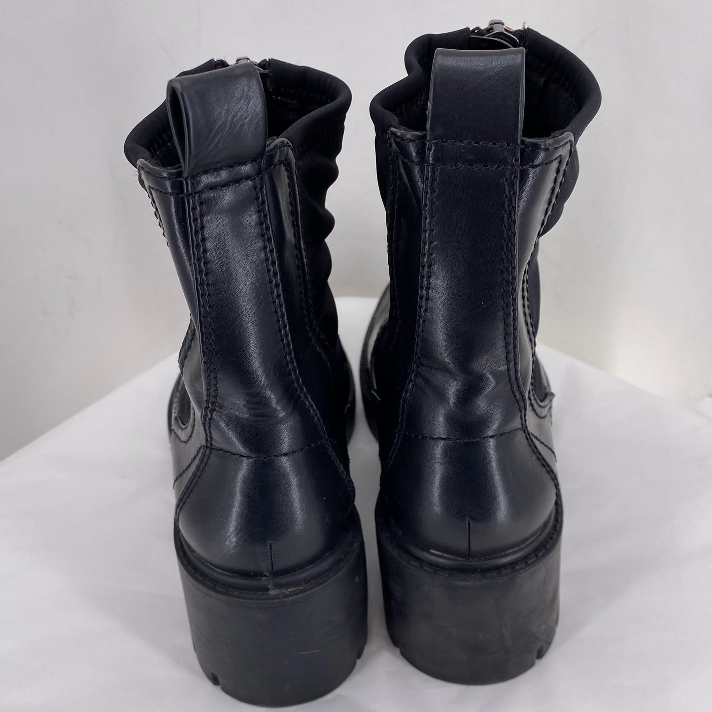 Black W Shoe Size 8 ZARA Boots