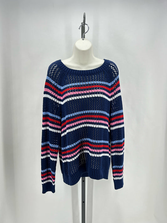 Size XL TALBOTS Stripe Sweater