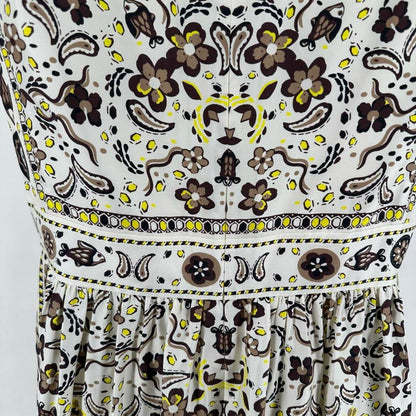 Size 8 TORY BURCH Silk Blend Floral Dress