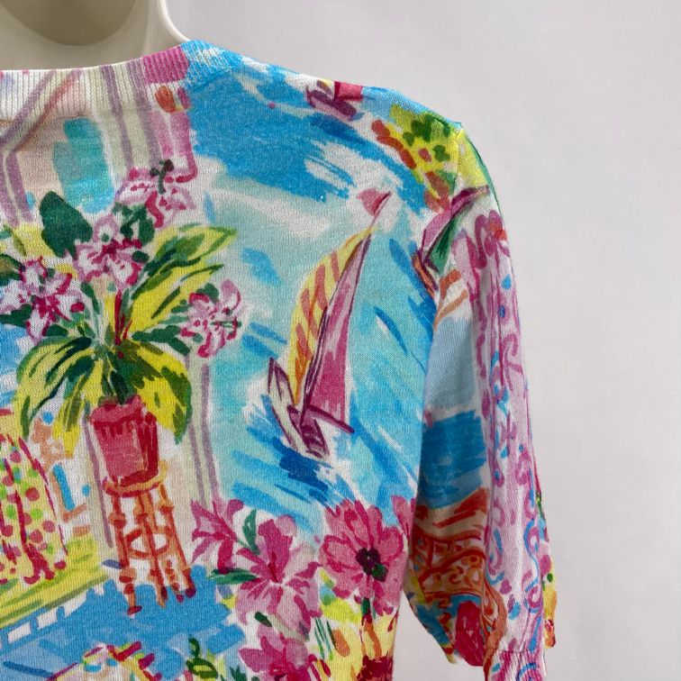 Size S TALBOTS FLOWERS Shirt