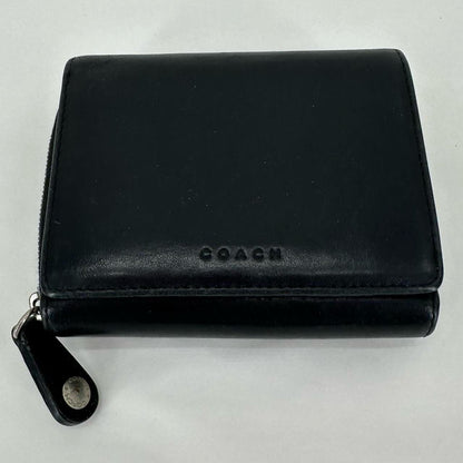 Black COACH Leather Wallet