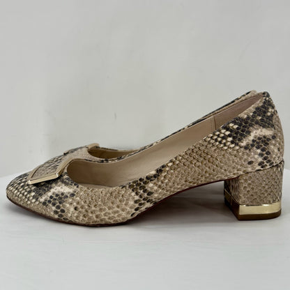 BROWN W Shoe Size 8 COACH Flats