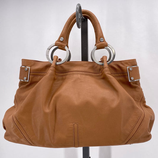 Camel KENNETH COLE Leather Tote