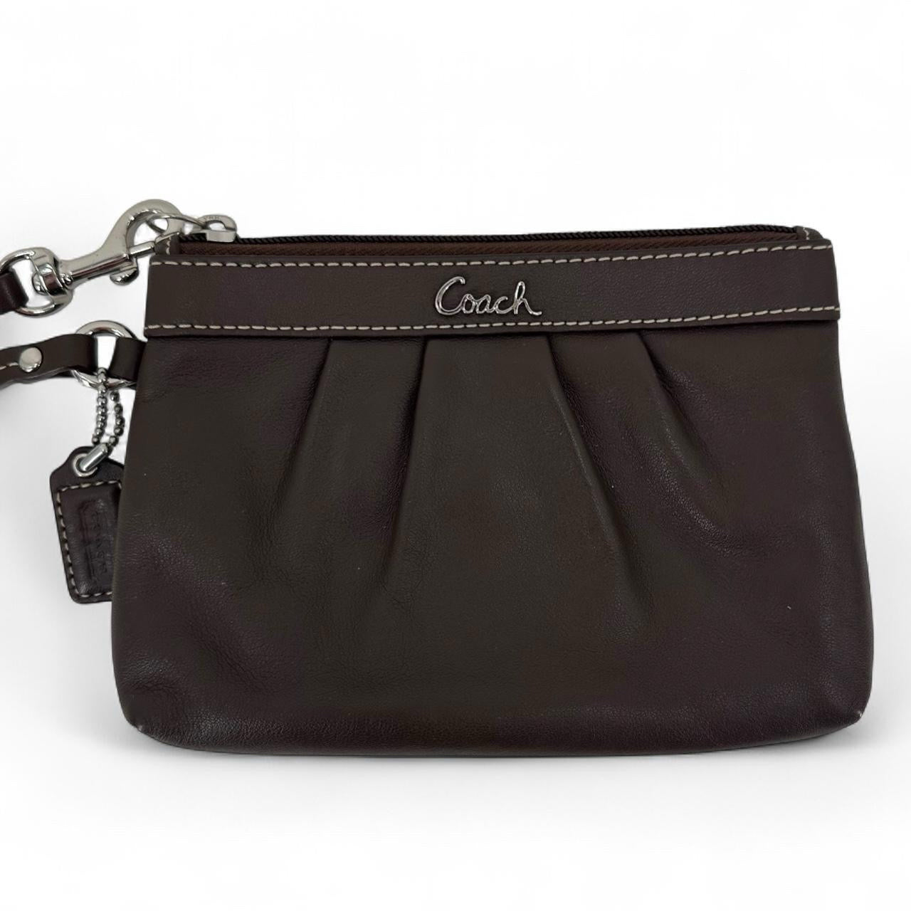 CHOCOLATE COACH Wristlet